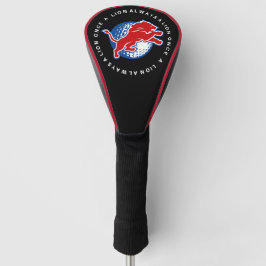 EINMAL EIN LÖWEN-KOPFÜBERZUG GOLF HEADCOVER
