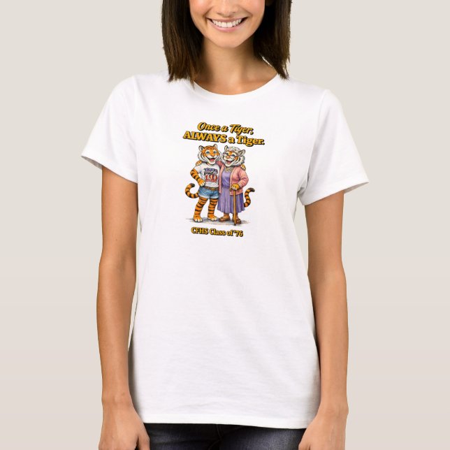 Einmal ein Tiger (W) T-Shirt (Vorderseite)