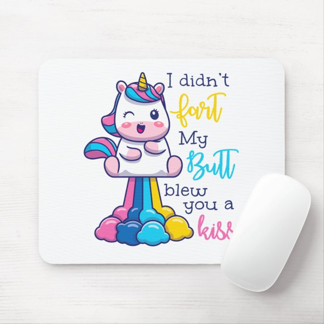 Einmal Furz ich nicht, dass mein Hintern dir einen Mousepad (Mit Mouse)