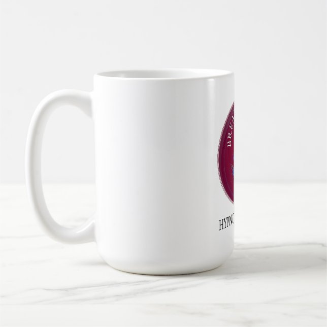 Einmal geatmet: Hypnotischer Dämonenschädel Kaffeetasse (Links)
