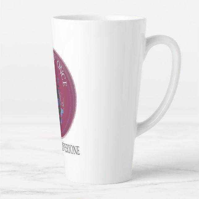 Einmal geatmet: Hypnotischer Dämonenschädel Milchtasse (Rechts)