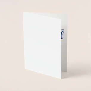 Einmal Gefüttert immer a Gefüttert Folienkarte