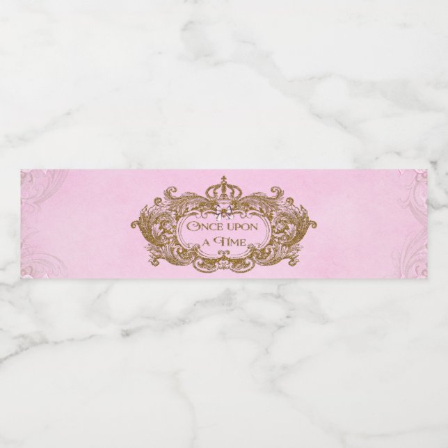 Einmal in der Druckwasser-Flasche Wasserflaschenetikett (Einzelnes Label)