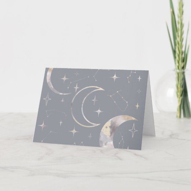 Einmal in einem blauen Mond Karte (Vorderseite)