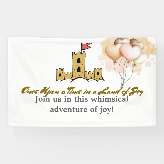 Einmal in einem Land der Freude Banner (Horizontal)