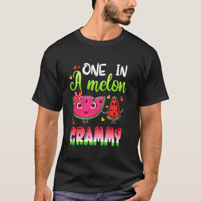 Einmal in einem Melon Grammy Funny Festival Moon a T-Shirt (Vorderseite)