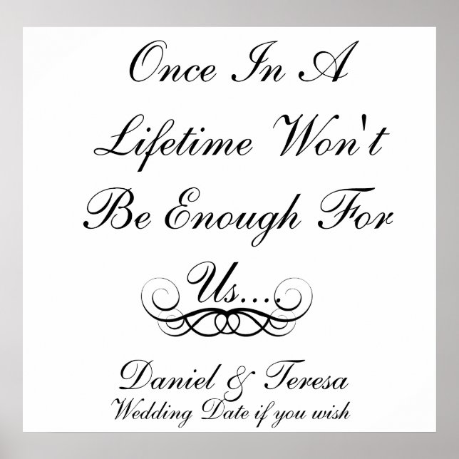 Einmal in einer lebenslangen Kolossal Poster (Vorne)