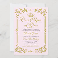 Einmal in einer Zeit Gold Prinzessin Geburtstagsau