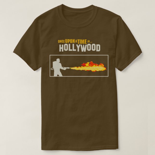 Einmal in Hollywood T-Shirt (Design vorne)