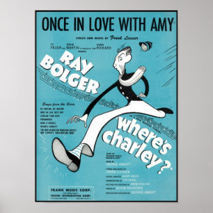 Einmal in Liebe mit Amy Songbook Cover Poster