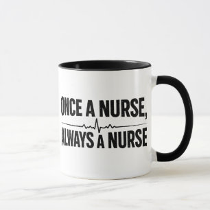 Einmal Krankenschwester, Immer eine Krankenschwest Tasse
