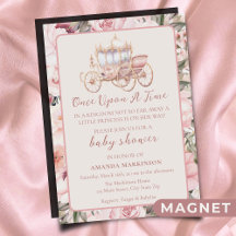 Einmal pinkfarbene Prinzessin-Baby-Dusche