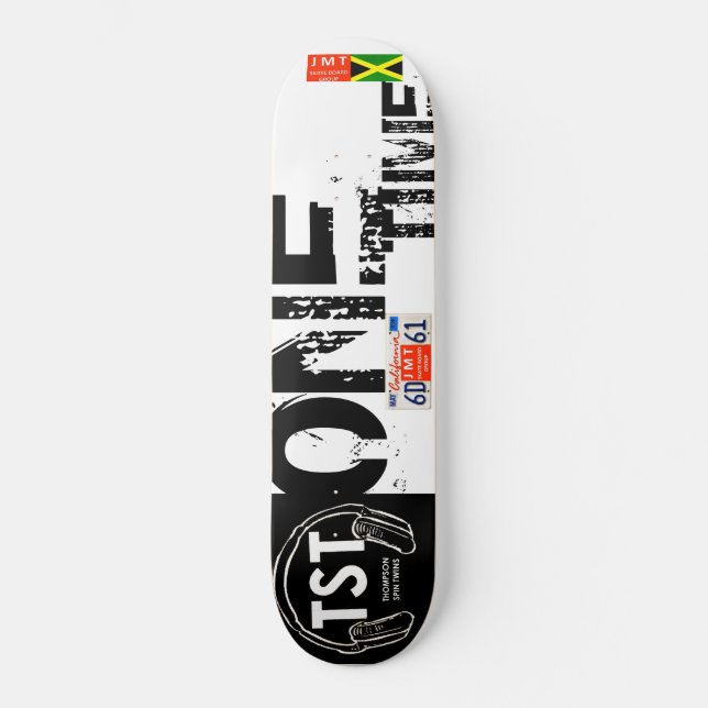 EINMAL SKATEBOARD /JMT USA Skateboard (Vorderseite)