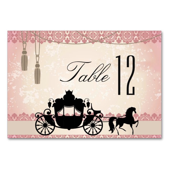 Einmal Tischnummer (Vorderseite)