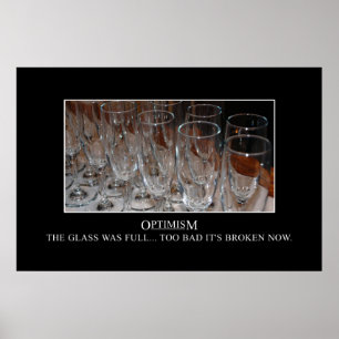 Einmal war mein Glas voll [XL] Poster