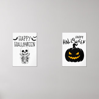 Einmaldesigns für die Halloween-Feier Bilderwand Sets