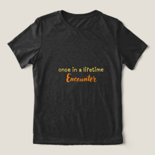 einmalige Begegnung Tri-Blend Shirt