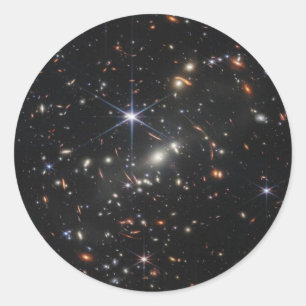 Einmalige Galaktische Staatsbürgeraufkleber Runder Aufkleber