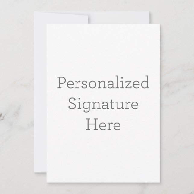 Einmalige Unterschrift Einladung (Vorderseite)