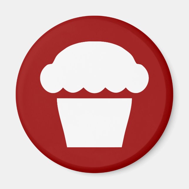 Einmaliger Kuchen/Muffin Magnet (Vorne)