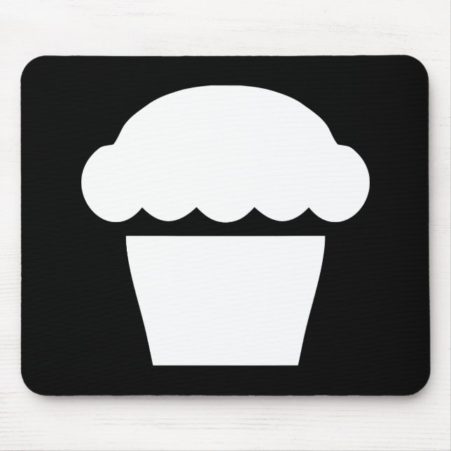 Einmaliger Kuchen/Muffin Mousepad (Vorne)