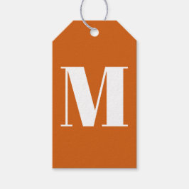 Einmaliger Kürbisgewürz, modern Geschenkanhänger