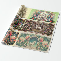 Einmaliges Einhornverpackungspapier