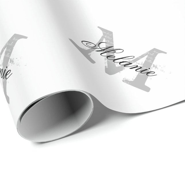 Einmalpapier mit personalisiertem Chic Geschenkpapier (Rolleneckpunkt)