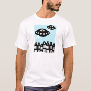 Einmarsch der Alien in Amsterdam T-Shirt