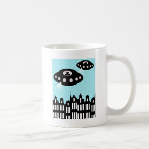 Einmarsch der Alien in Amsterdam Tasse