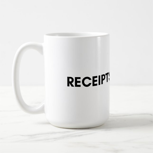Einnahmen Kaffeetasse (Links)