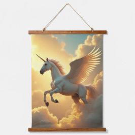 Einpolige Wandtapete aus Holz Wandteppich Mit Holzrahmen