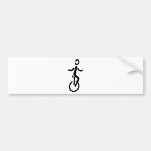 Einrad Autoaufkleber