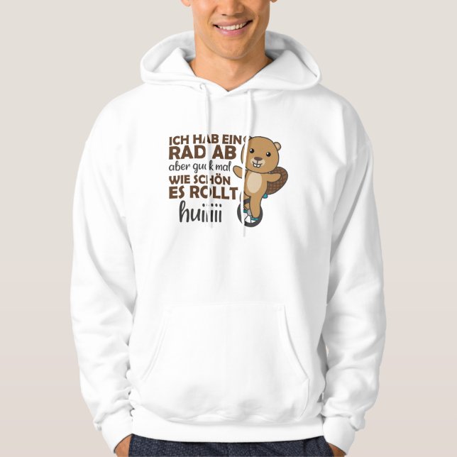 Einrad Biber Einrad Biber Circus Hoodie (Vorderseite)