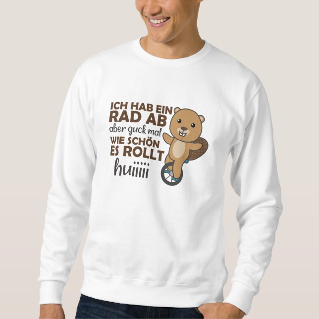 Einrad Biber Einrad Biber Circus Sweatshirt (Vorderseite)