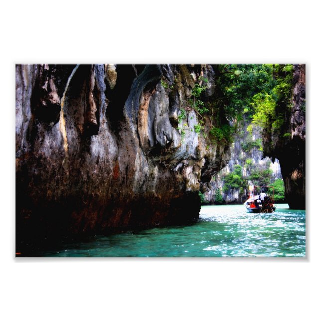 Einreise nach Hong Island, Thailand Print Fotodruck (Vorne)