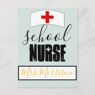 Einrichtung des Schulkrankenhauses; Stethoskop-Her Postkarte