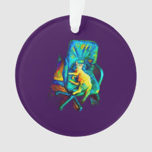 Einrichtung mit CAT ART-Design Ornament