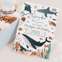 Eins der Sea Whale Sea Life 1. Geburtstag
