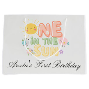 eins in der Sonne Erster Geburtstag Große Geschenktüte