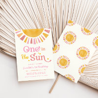 Eins in der Sonne Mädchen 1. Geburtstag