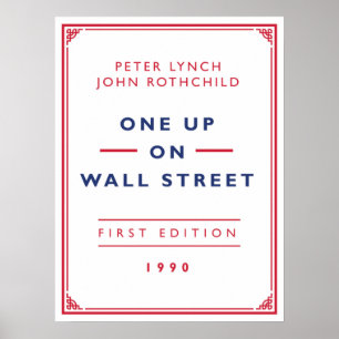 Eins in der Wall Street - Peter Lynch Poster
