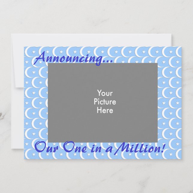 Eins in eine Million Ankündigung (Vorderseite)