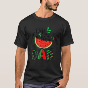 Eins in einem Melon-Vater Watermelon Lover Familie T-Shirt