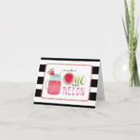 Eins in einem Melon Watermelon Mason Jar ersten Ge