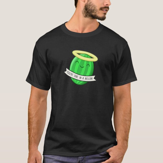 eins in einer Melone T-Shirt (Vorderseite)