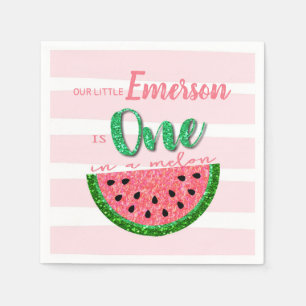 Eins ist eine Melone, Serviette