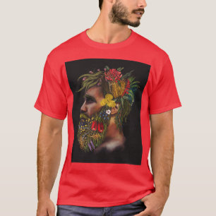 Eins mit der Natur australischer Einheimischer T-Shirt