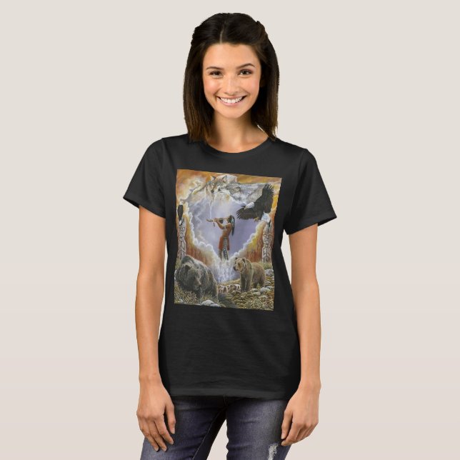 Eins mit Naturelutschlauch T-Shirt (Vorne ganz)