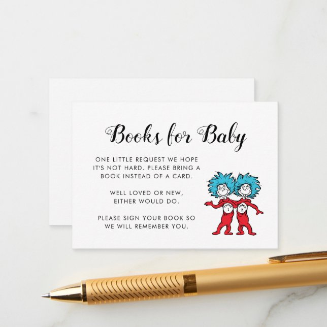 Eins Sache zwei zweit Buchanforderung Einsteckkart Begleitkarte (Vorderseite/Rückseite Beispiel)